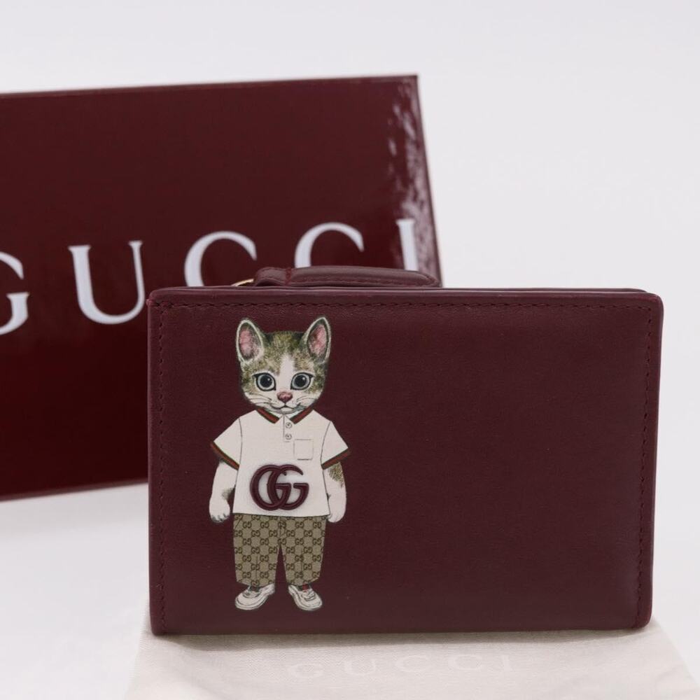 Gucci x Higuchi Yuko Wallet Red - Picture 10 of 13